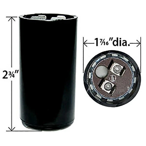 NEW Jard 11914 Round Run Capacitor 161-193 MFD 120V 60Hz