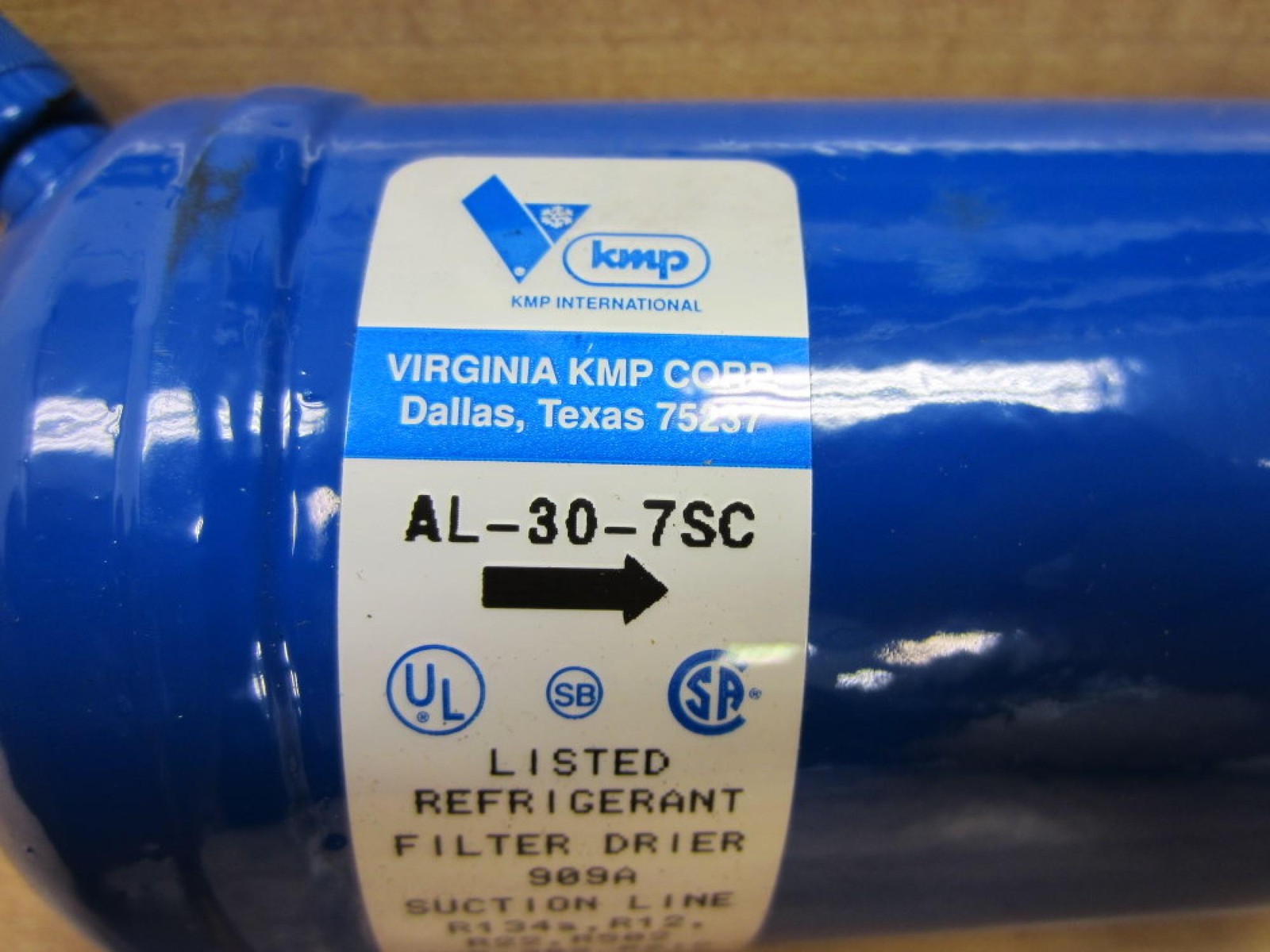 Virginia KMP AL-30-7SC Suction Line Filter Drier AL307SC
