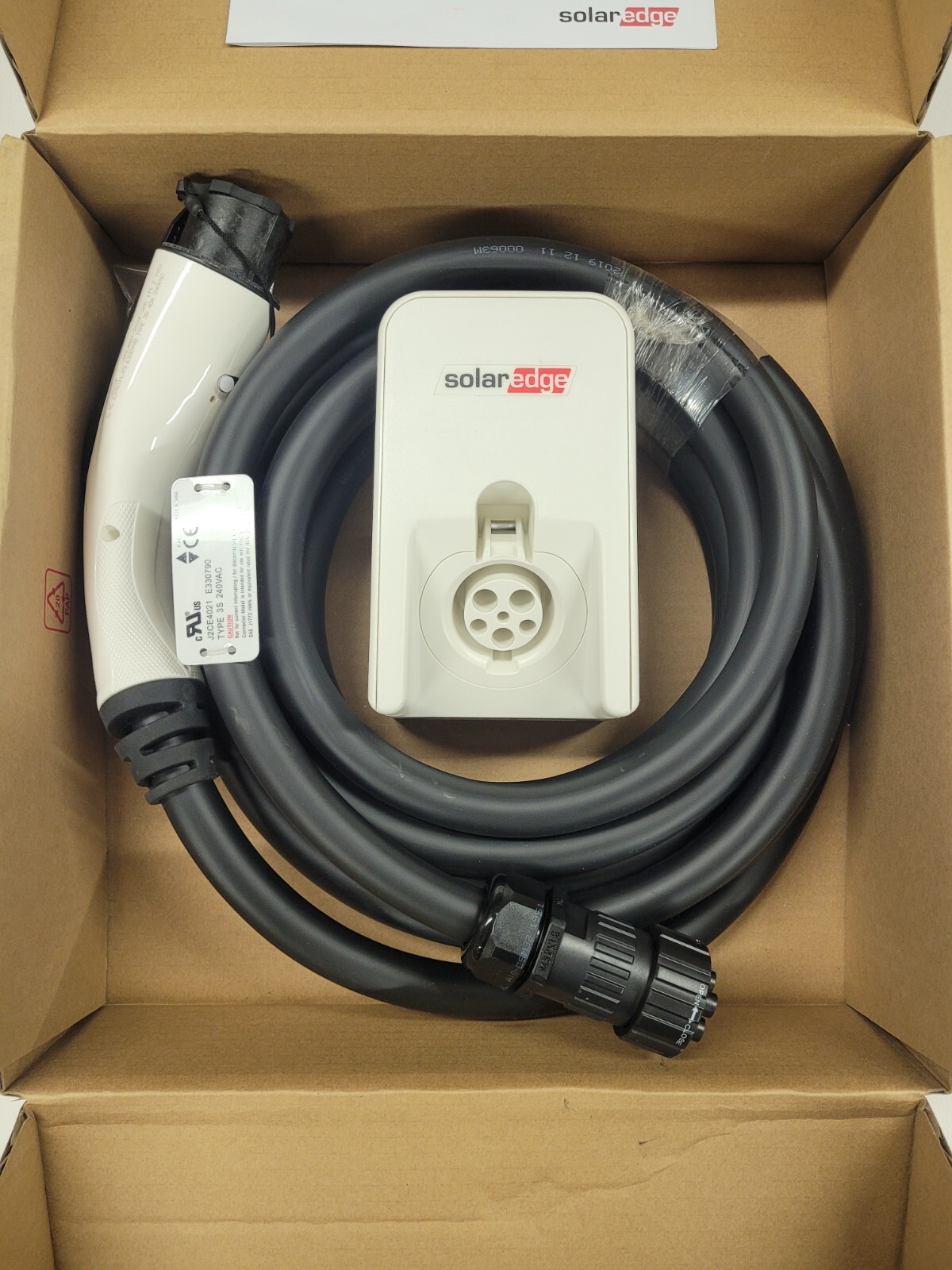 SolarEdge HD-Wave SE-EV-KIT-25J40-2 Charging Cable, CABLE ONLY