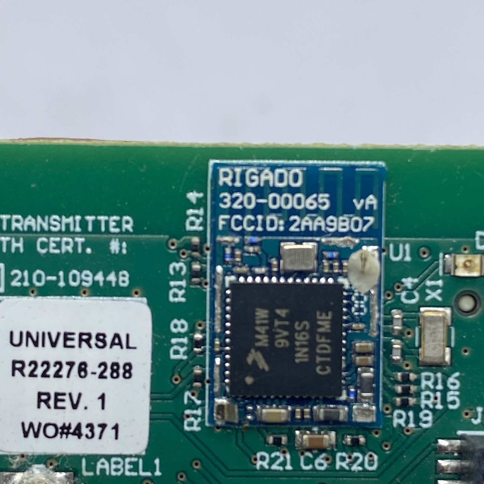 Universal Electric R22276-287 REV 1 – ⭐