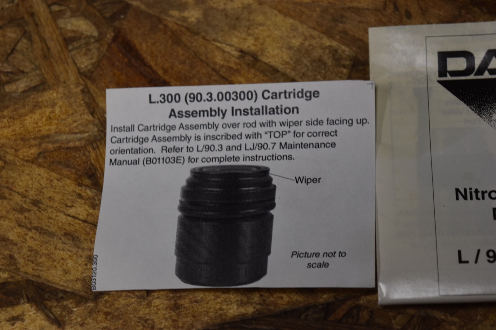 Dadco L300 Gas Spring Repair Kit RK903 90.103.00300 NEW OLD TOCK FREE SHIPPING