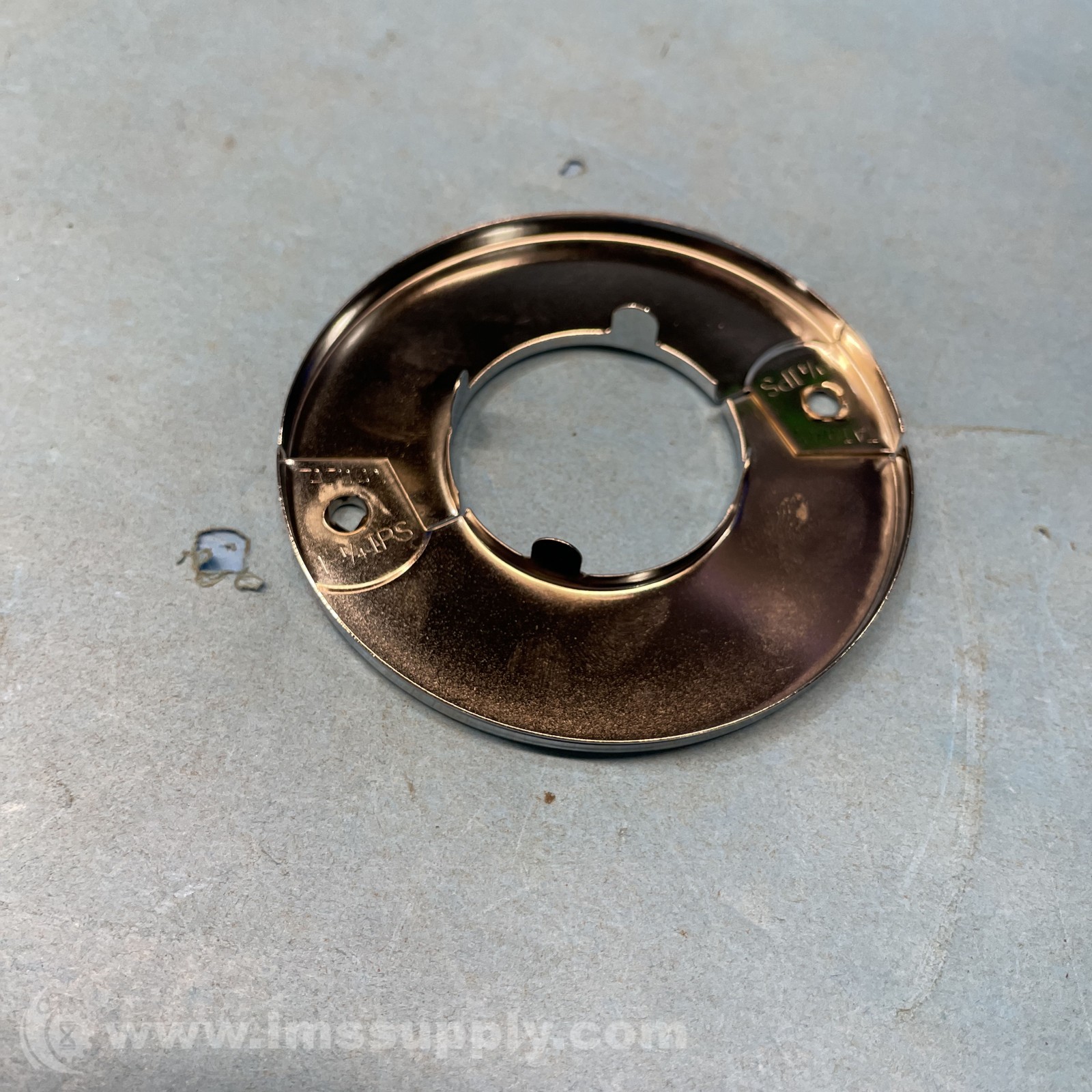 Polished Chrome Floor & Ceiling Plate 1 1/4in FNIP