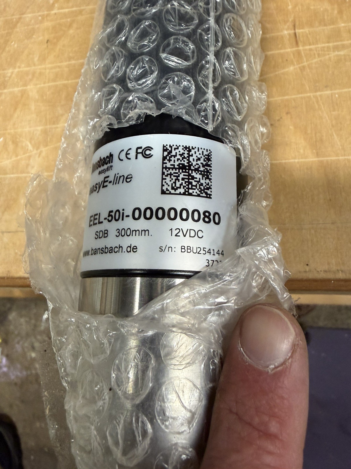 Bansbach EasyE-line Easylift EEL-50i-00000080 12V Actuator