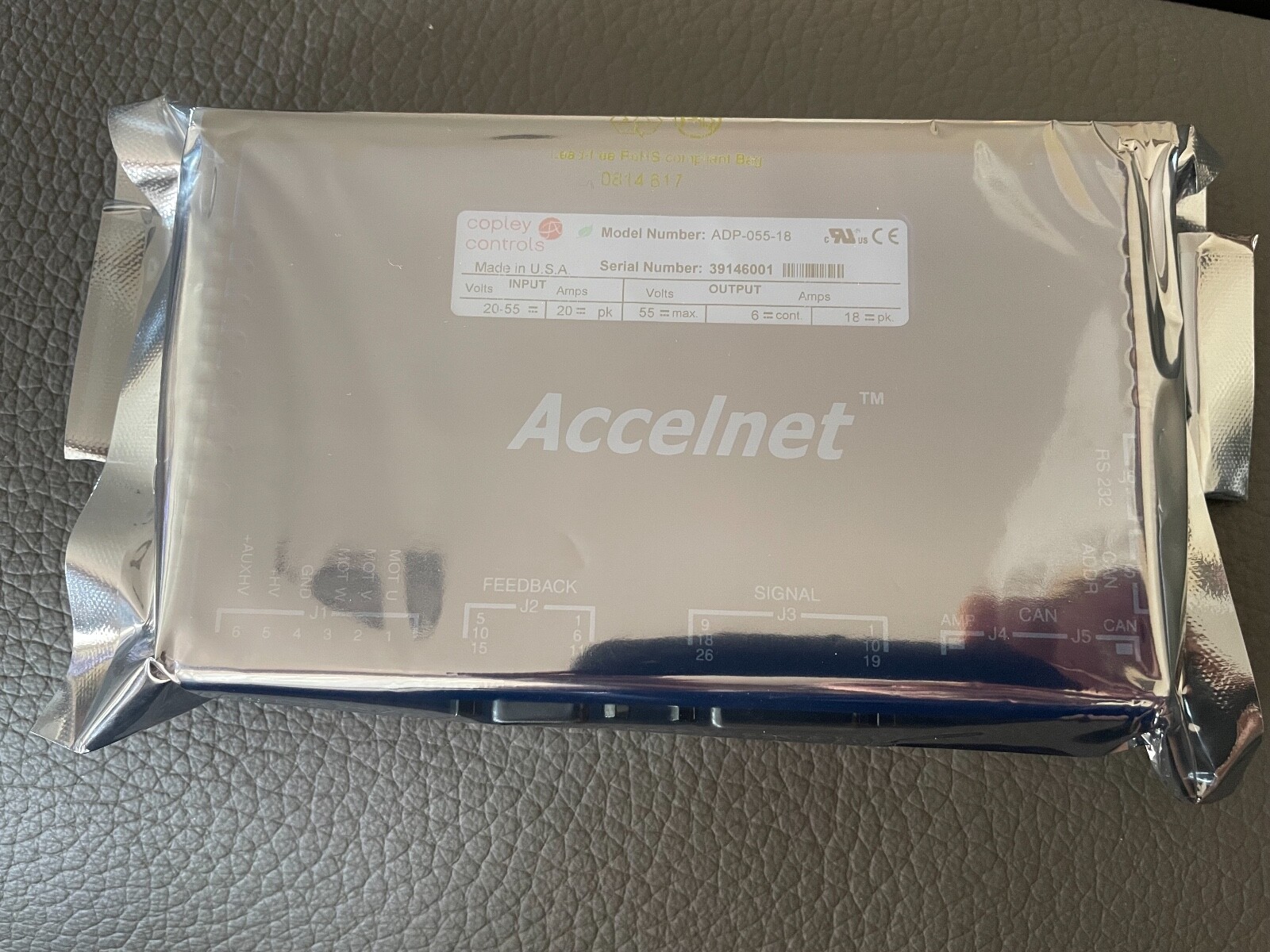 [NEW] Copley Controls ADP-055-18 Accelnet PN:CC00-00842-000