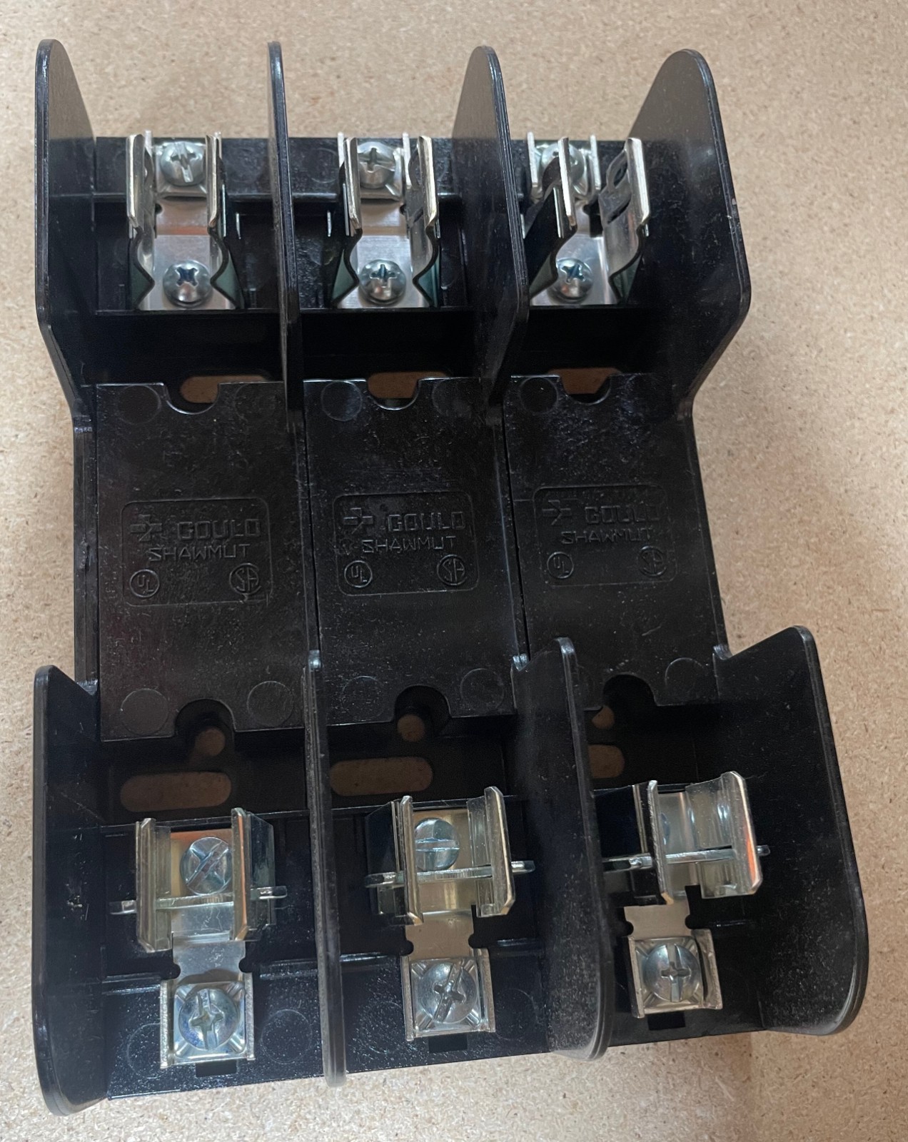 60328R, Ferraz Shawmut, R FUSE BLOCK 600V 30A 3P PP