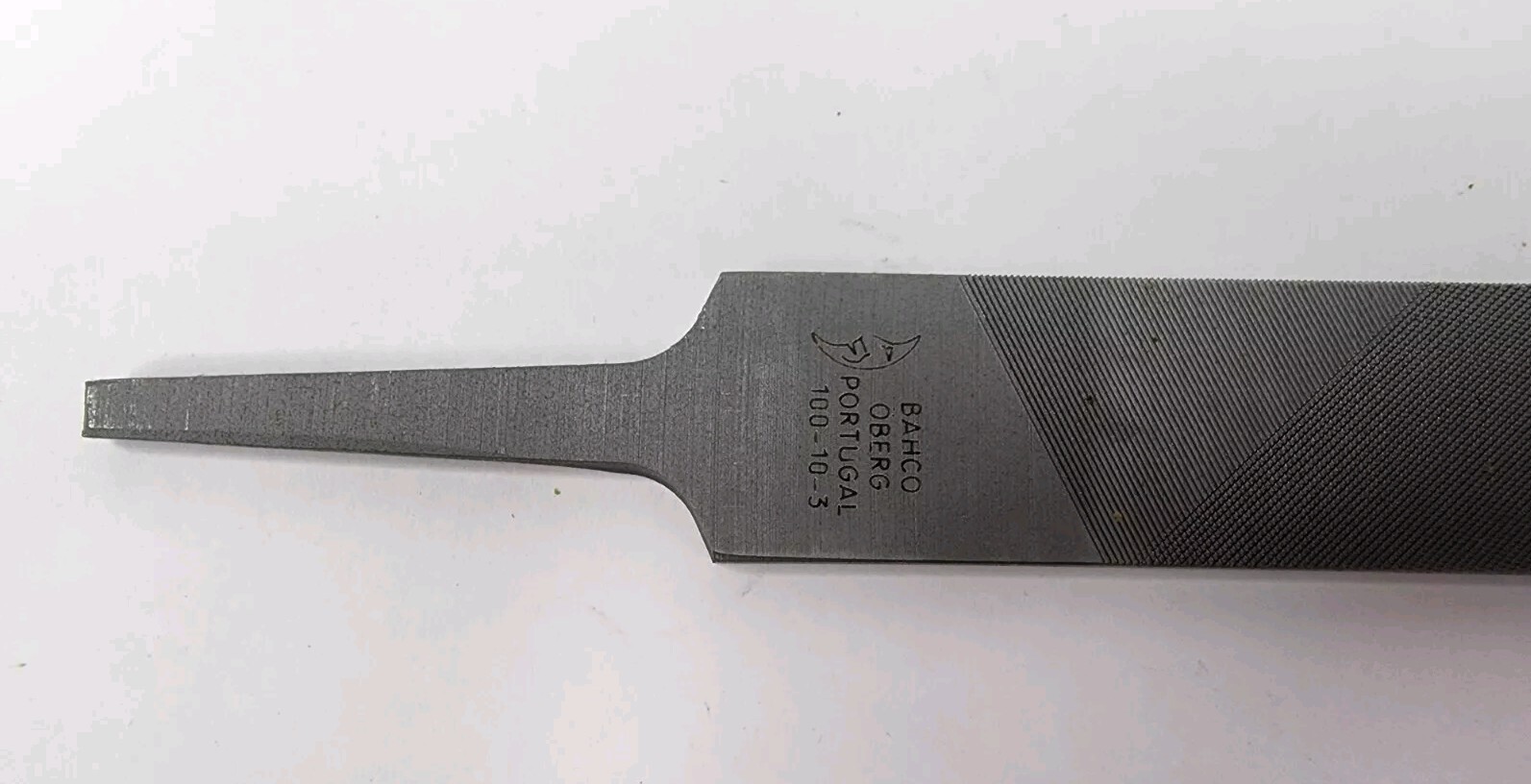Set Of 2 Hand File Flat Bahco Oberg Hand Second Cut File 100-10-3