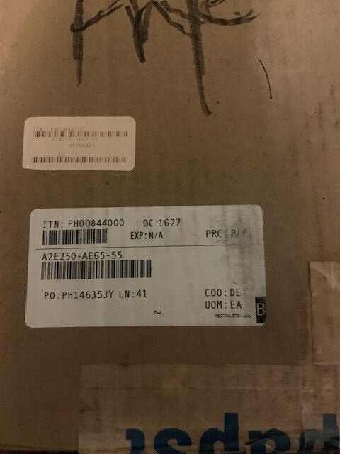 EBM-PAPST A2E250-AE65-55 AC FAN AXIAL BALL BEARING NEW