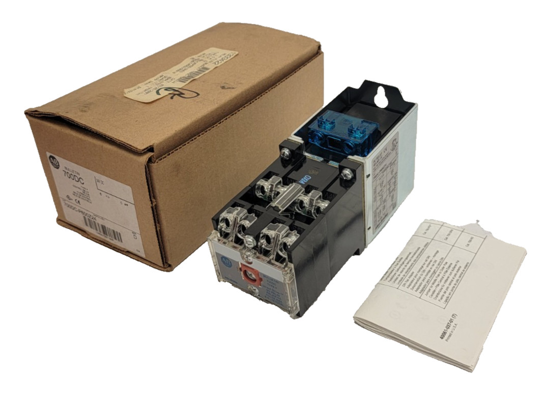 Allen Bradley Bulletin 700DC-P600Z24 Rail Mounted Relay, 6 NO