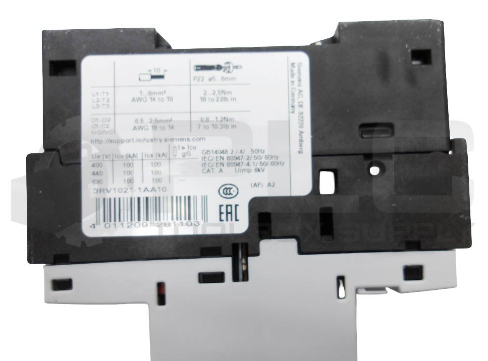 NEW SIEMENS 3RV1021-1AA10 CIRCUIT BREAKER CLASS 10