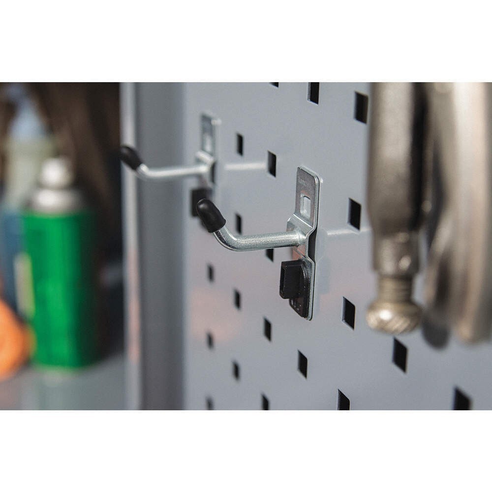 CORNWELL TOOLS KENNEDY 99823 Single Rod Pegboard Hk,2 3/8×2 3/8×3/4in,PK10
