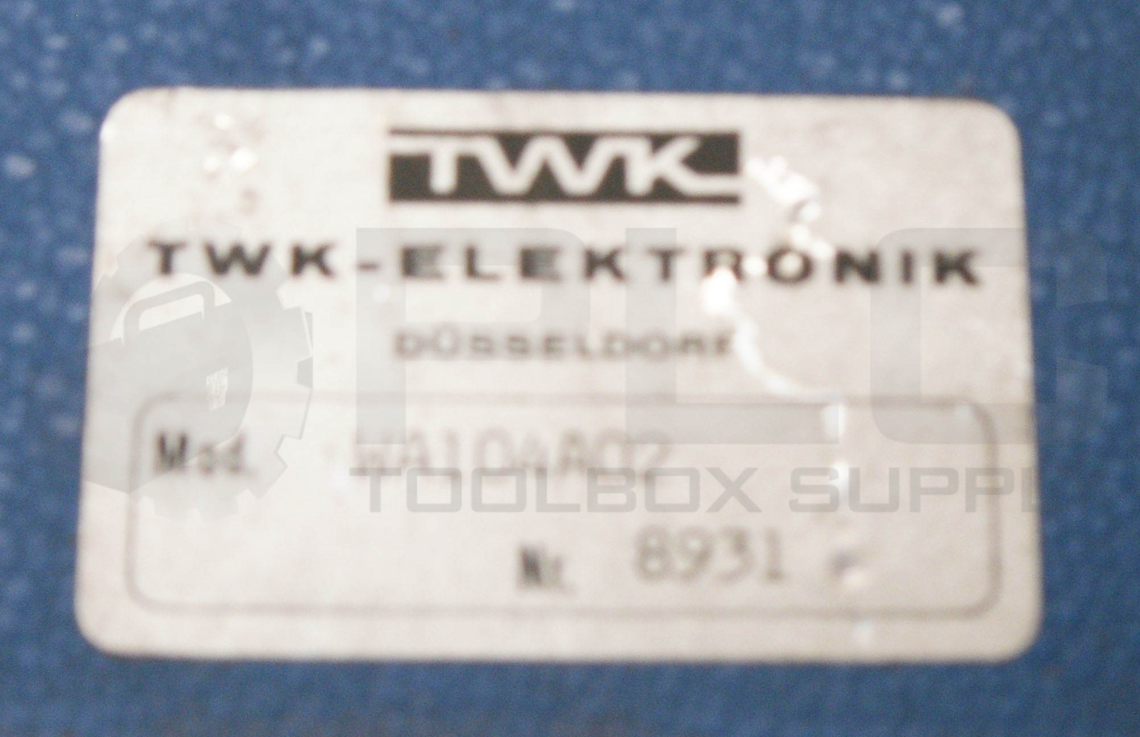 TWK ELEKTRONIK WA104A02 ANGLE INDICATOR