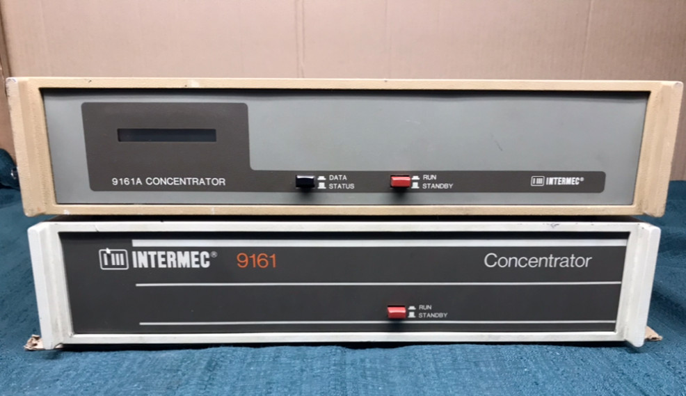 Vintage Intermec 9161A & 9161 Port Concentrator with Power Cords