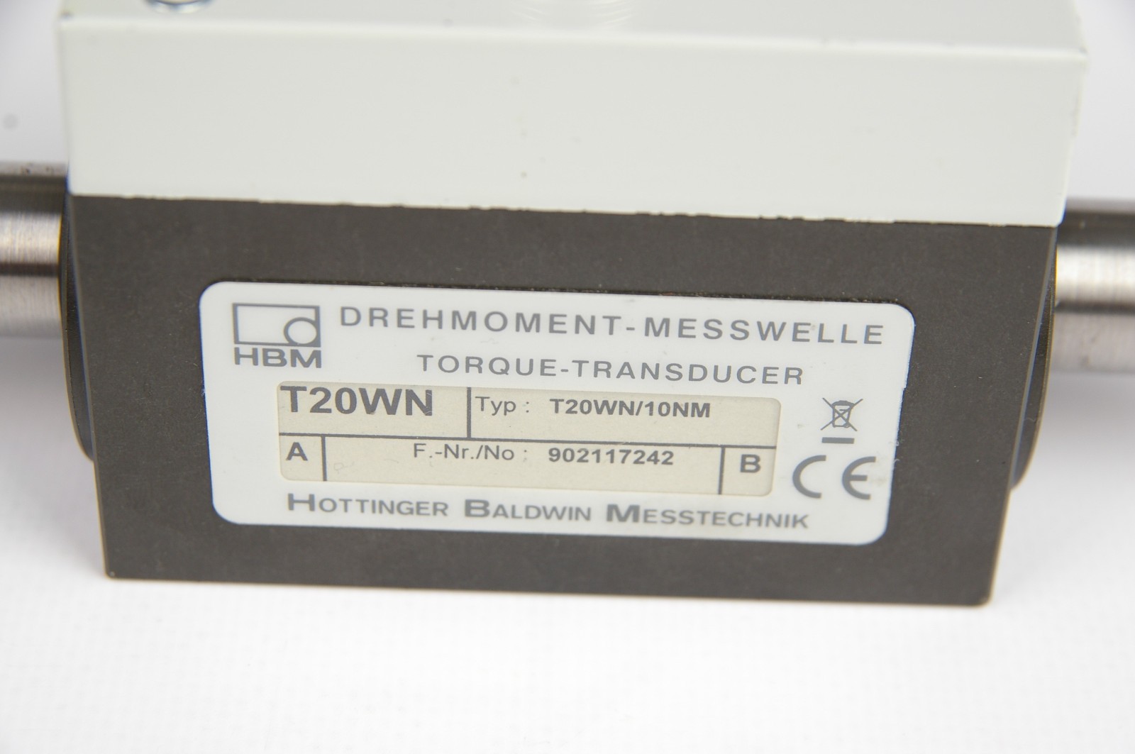 HBM T20WN/10NM Torque Transducer