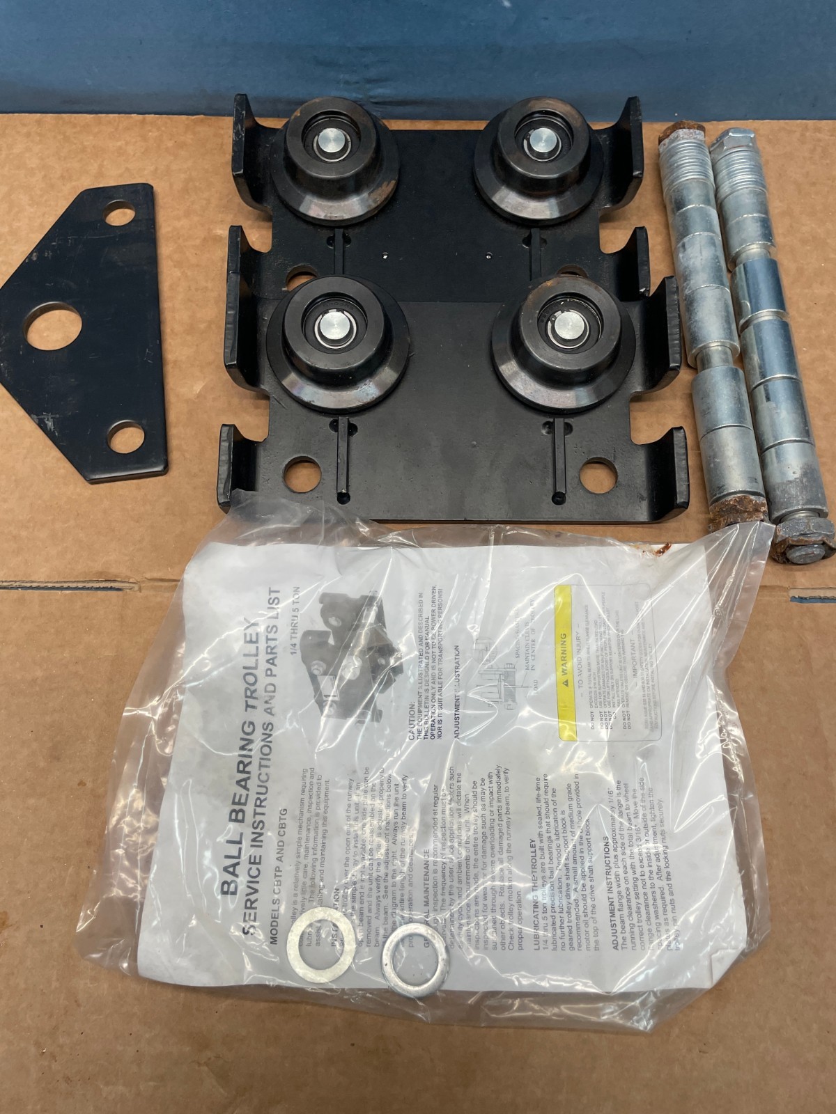 CBTP0100 1 Ton Ball Bearing Plain Trolley