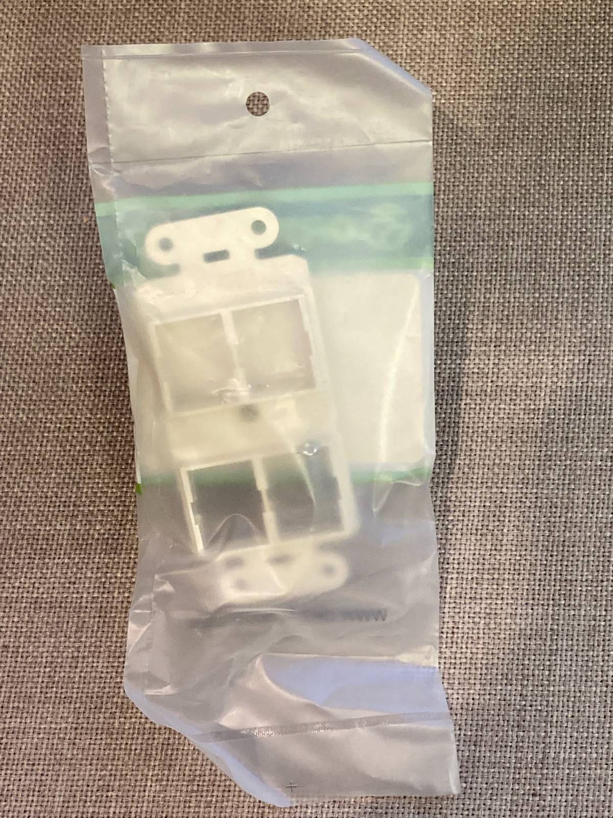 Lot of 10. Ortronics OR-40800019-99 106 BasePlate 4/ TJ Openings Ivory