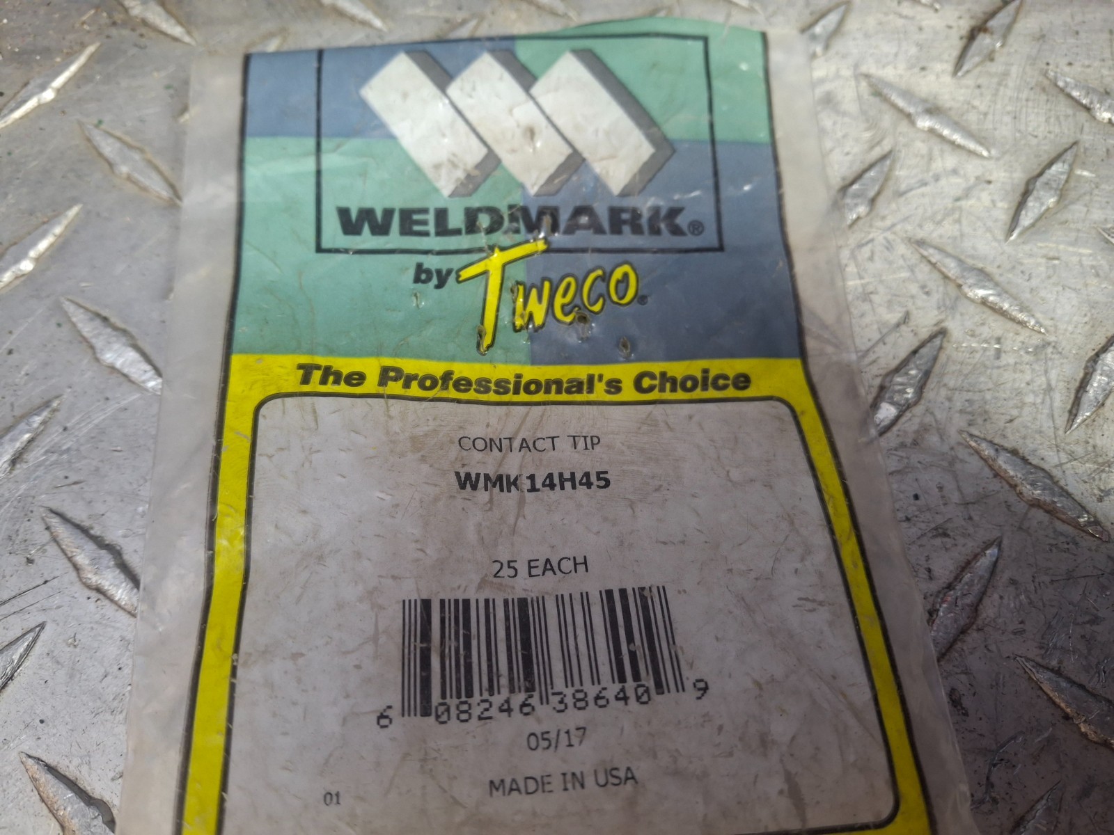 Weldmark by Tweco WMK14H45 MIG Copper Welding Contact Tips Lot of 45