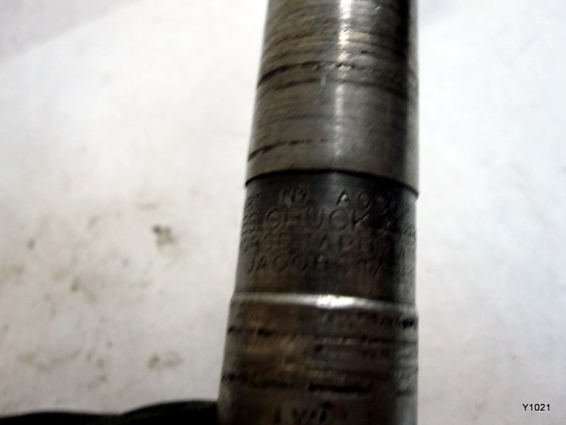 Jacobs ball bearing super chuck NO. 16N 1/8″- 5/8″ with Jacobs A0303