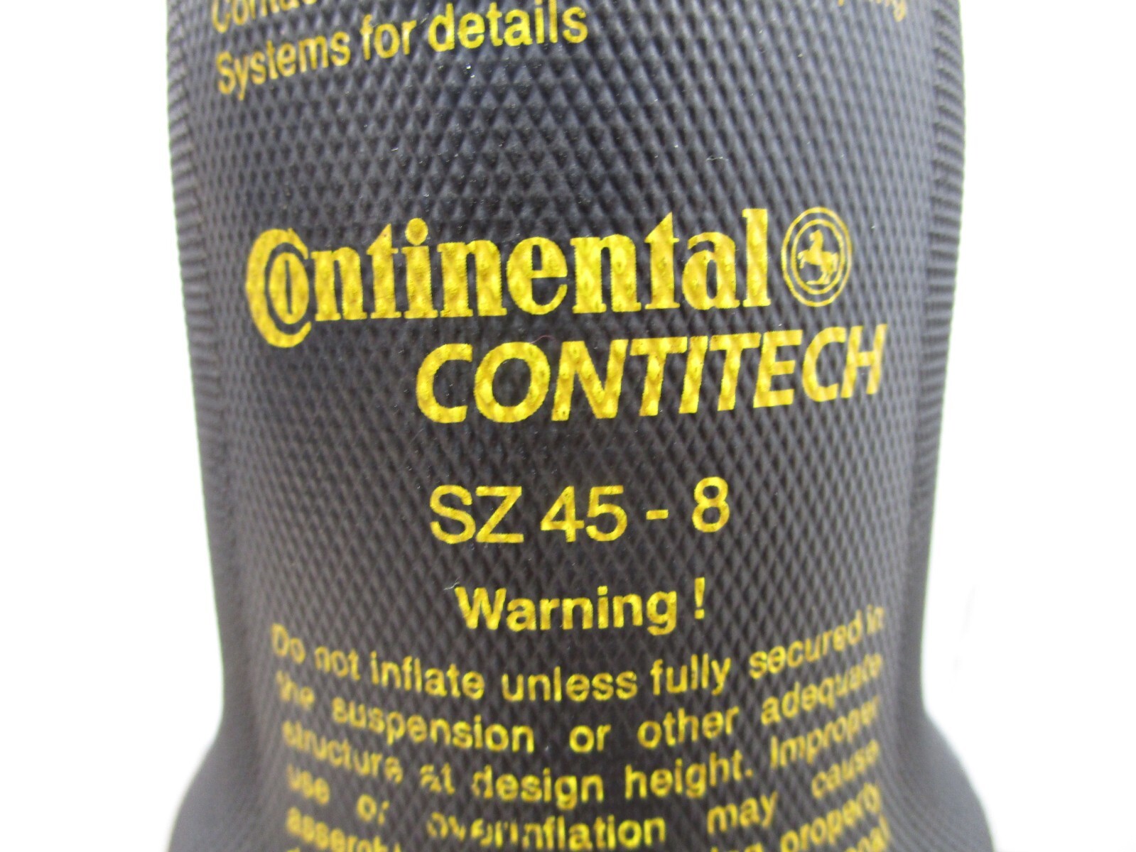Continental Contitech SZ 45-8 Air Ride Seat Air Spring Bellows Bag
