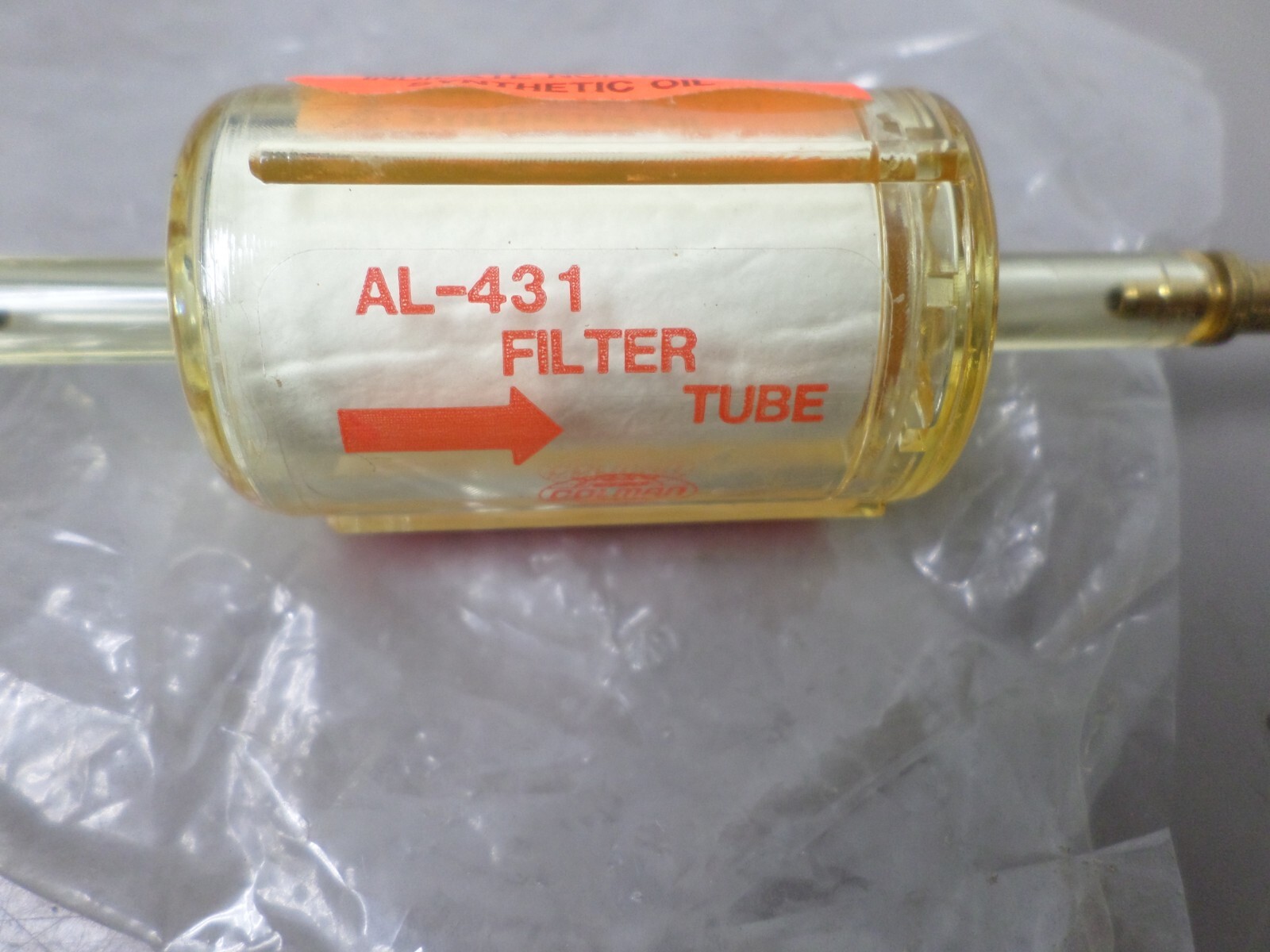 Barber-Colman AL-431 Inline Filter Tube