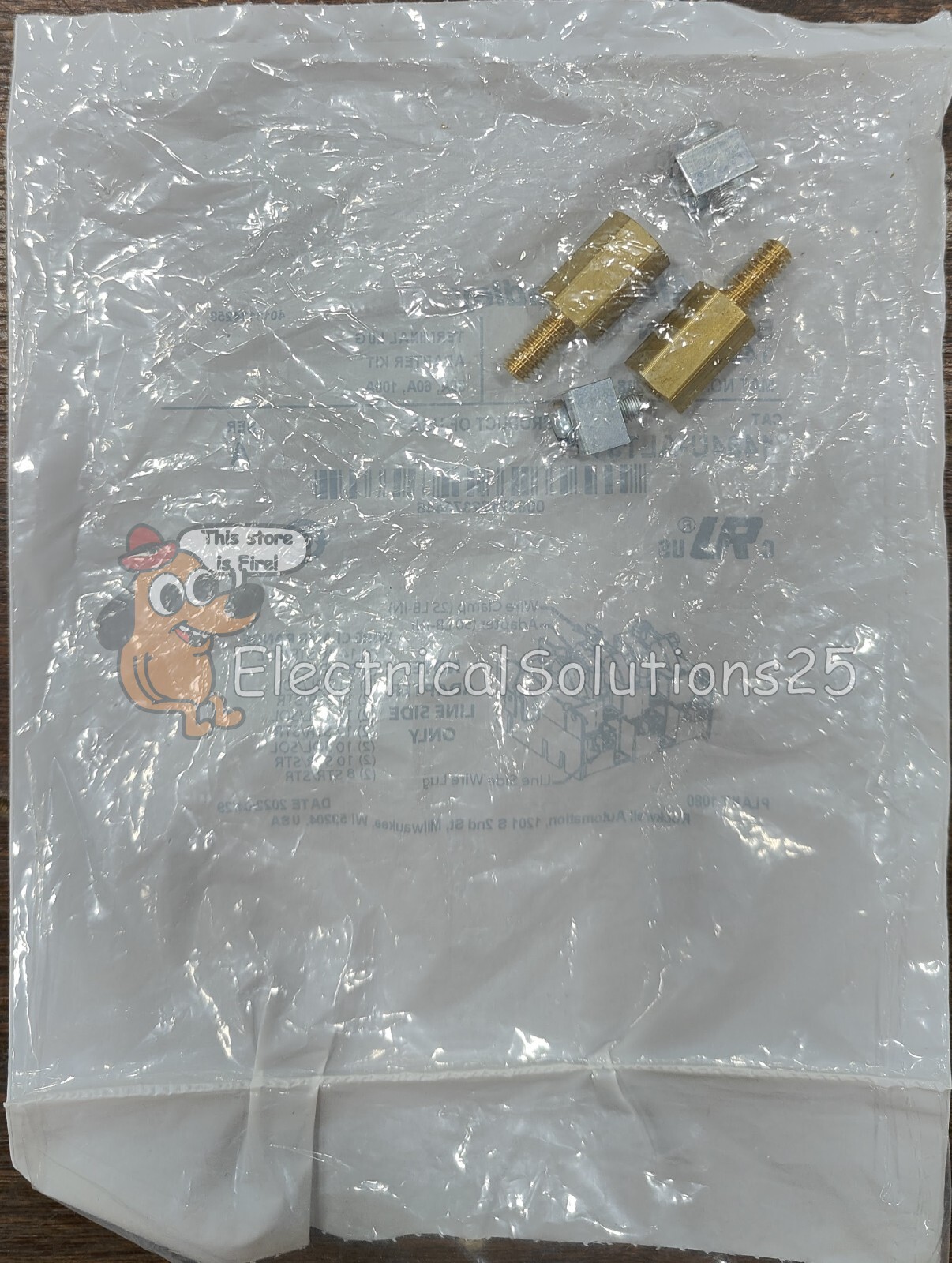 NEW Allen Bradley 1494U-ALT31 Terminal Lug Adapter Kit – FREE SHIPPING