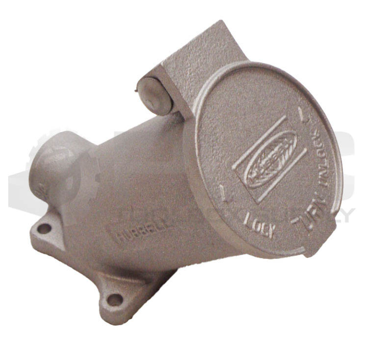 NEW HUBBELL HBL21420 HUBBELLOCK RECEPTACLE 3/4″ 20A 250VDC 30A 600VAC NSMP