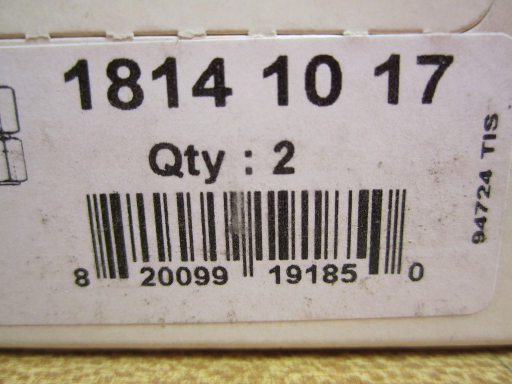 Legris 1814 10 17 Female Stud Coupling (Pack of 2)