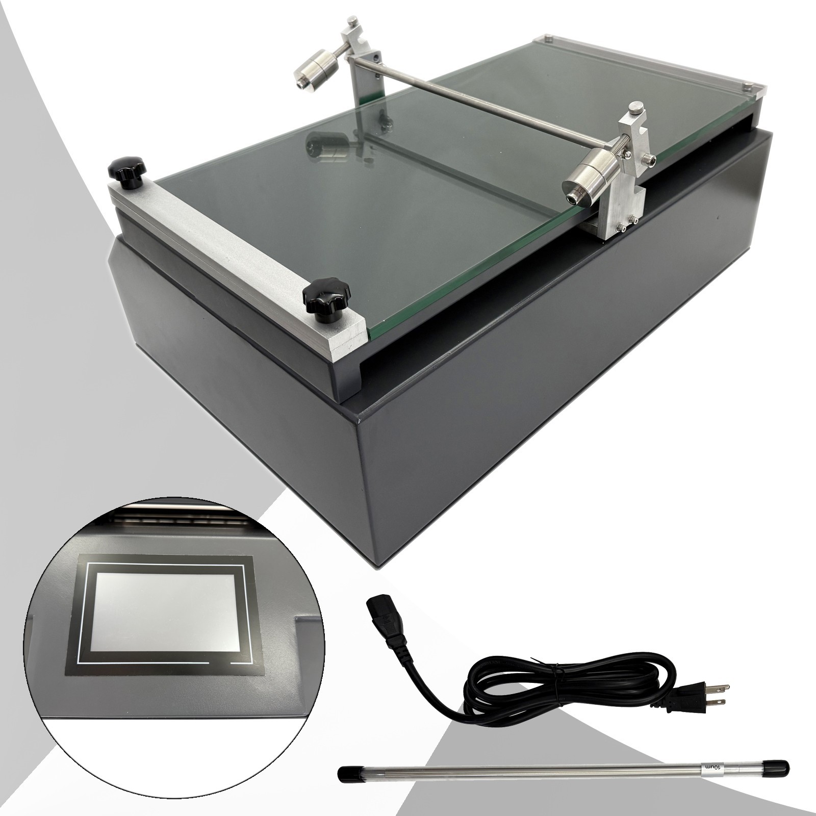 Heated Coater (110V, 1600W, 5-200mm/s, 10µm Thickness, RT-200℃, 300×400mm)