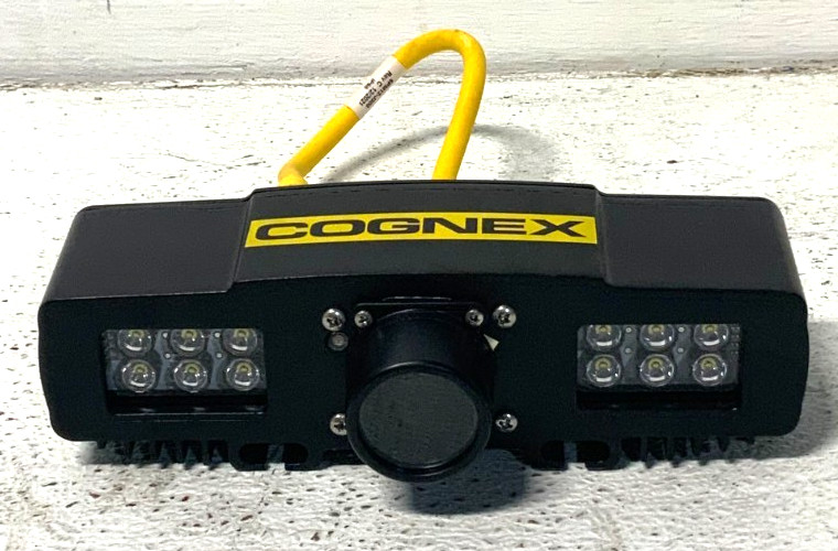New Cognex DM363X-L Barcode Reader Scanner w/ ODDM-302-WHI Smart Vision Lights