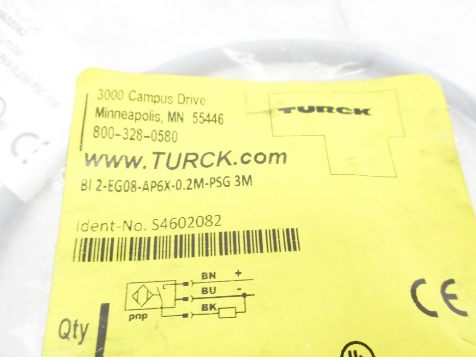 TURCK BI2-EG08-AP6X-0.2M-PSG3M S4602082 10-30VDC NSMP