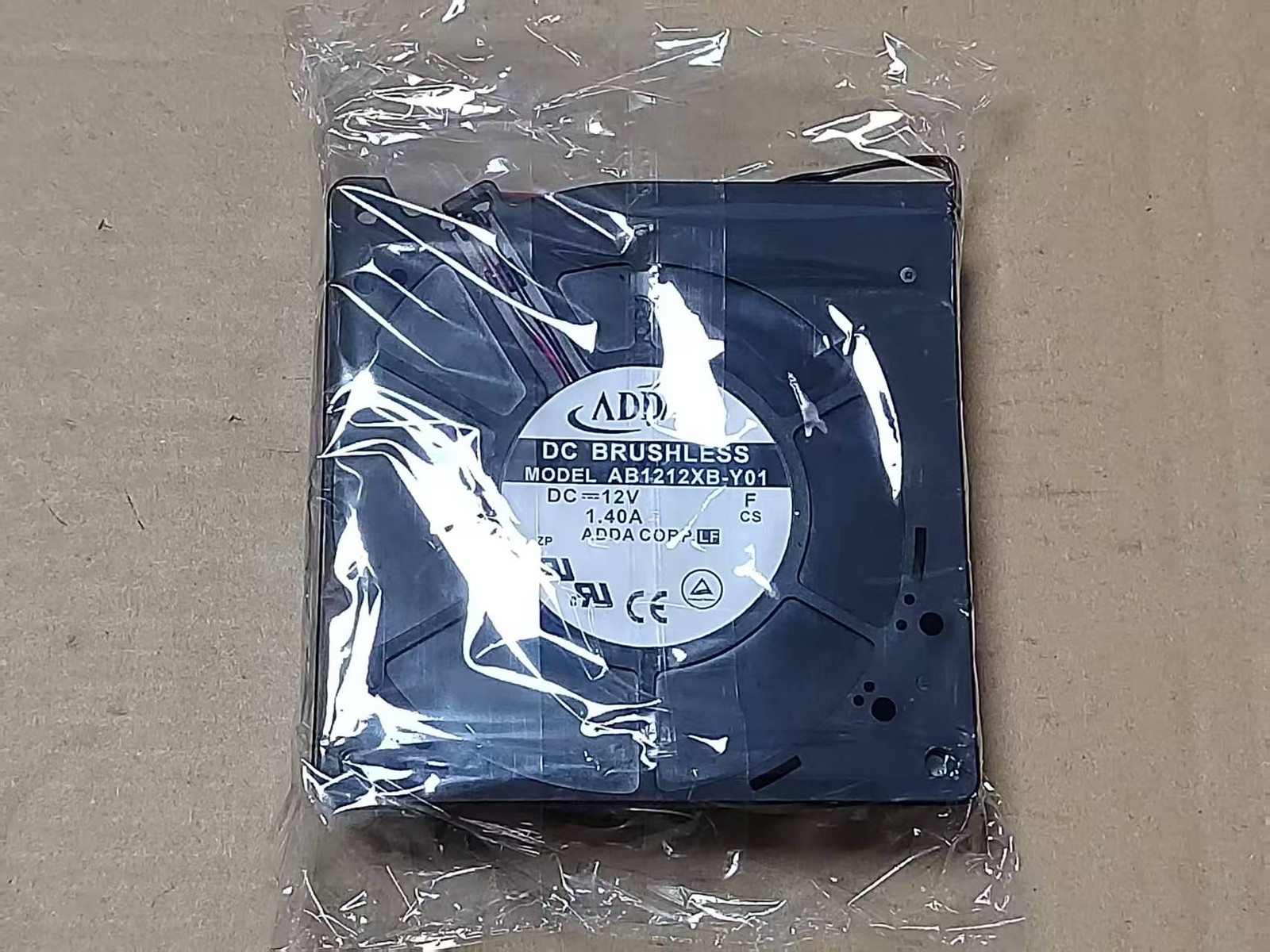 1PCS ADDA AB1212XB-Y01 12032 DC12V 1.40A 2-Wire High Airflow Cooling Fan