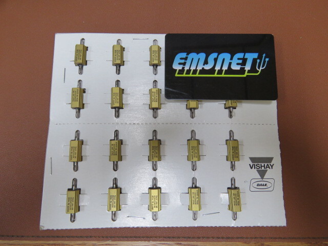 VISHAY DALE RER40F20R0RC02 Qty of 1 per Lot Res Wirewound 20Ohm 1% 5W �20ppm/�C