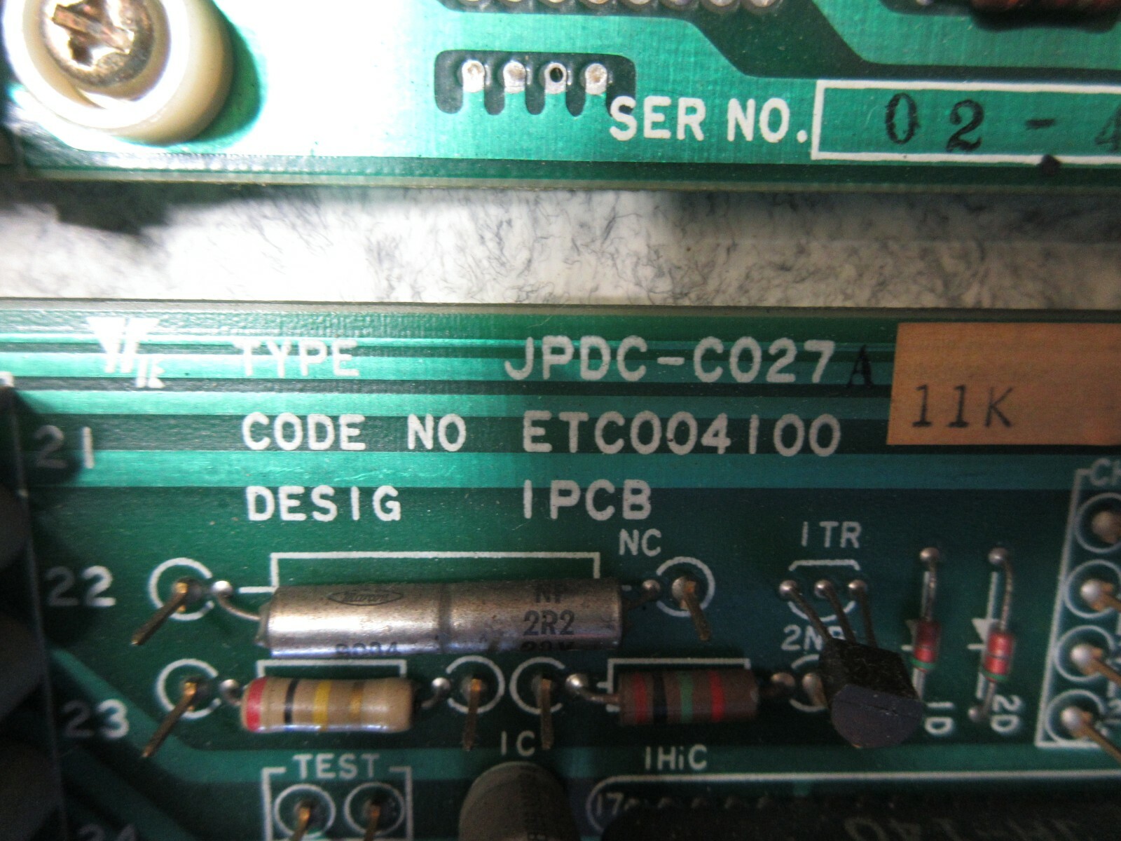 *SPECIAL PRICE*YASKAWA VARI SPEED 505 CDMR-MR-11K DRIVE EUJ003320 JPDC-C027 C028