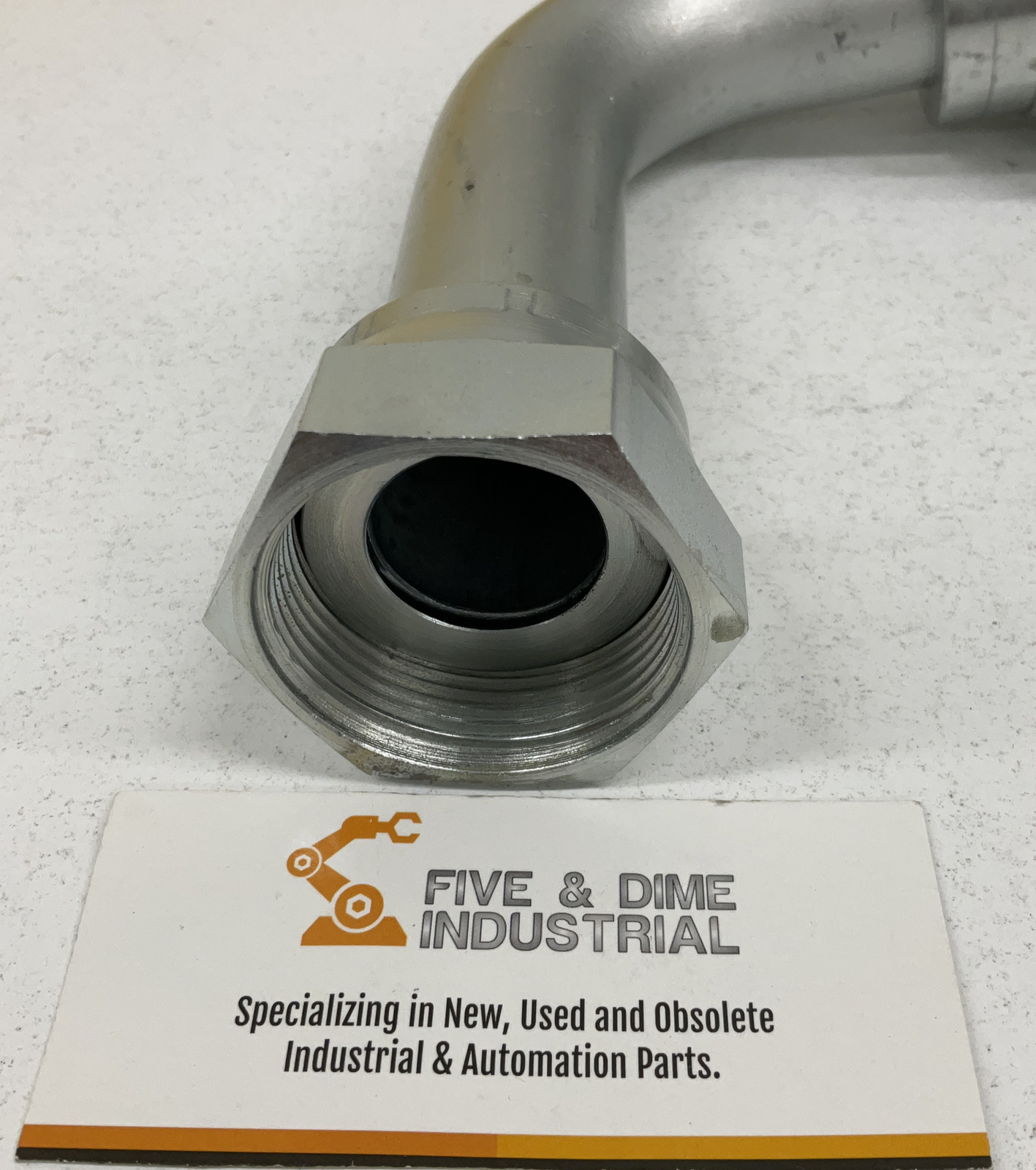 Eaton 1BA20FRC20 Female ORS Swivel 90° Long Drop Fitting TTC12 Crimp -20