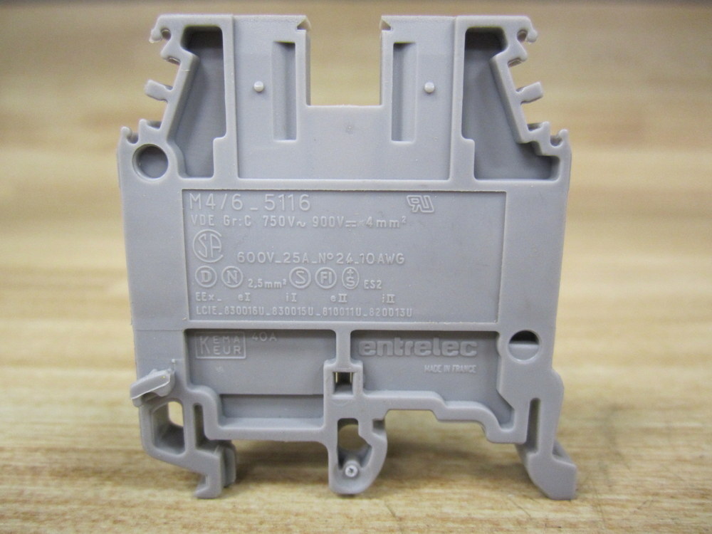 Entrelec ABB M4/6-5116 Block 1SNA115116R0700 (Pack of 28)