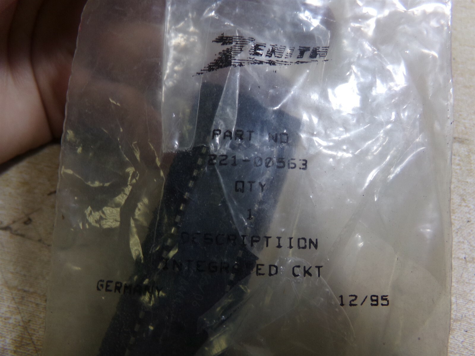 NEW Zenith 221-00563 IC Chip *FREE SHIPPING*