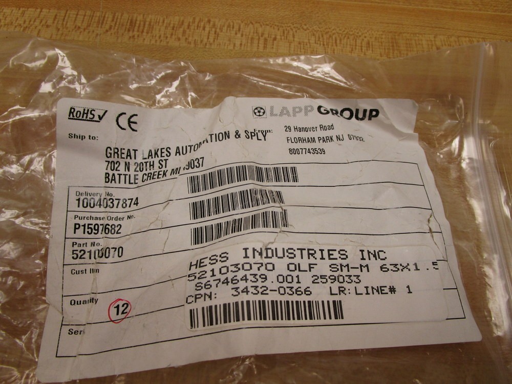 Lapp USA 52103070 Locknut (Pack of 2)