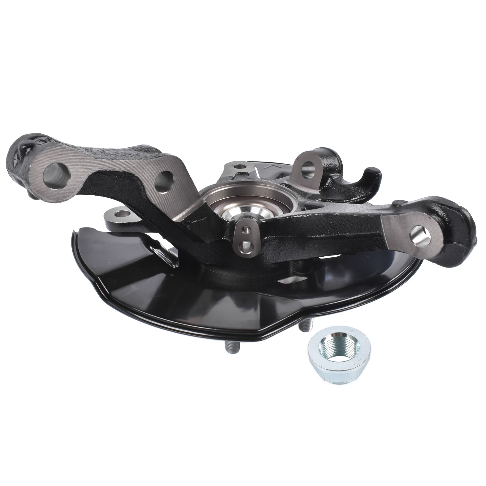 Front Left Steering Knuckle & Hub Bearing Assy for 2012 Honda Civic 1.5L/1.8L