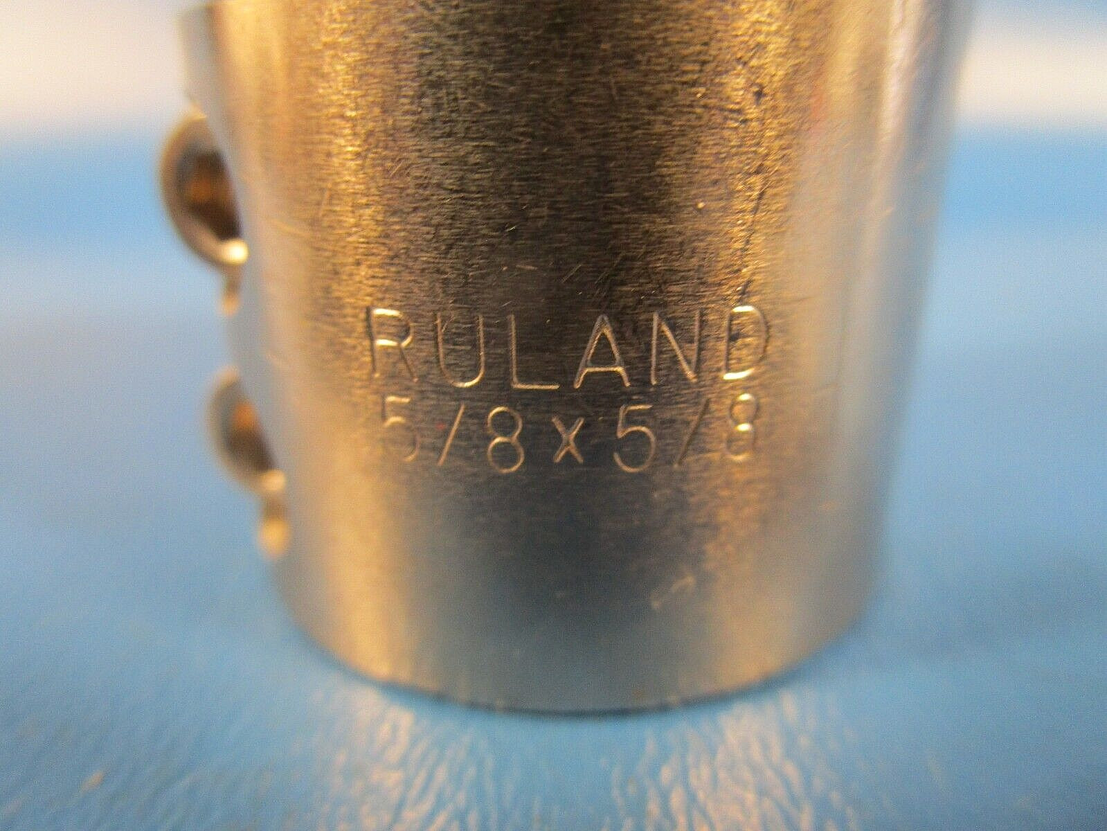 Ruland CLX-10-10-SS, 5/8″ x 5/8″ Rigid Coupling, 303 Stainless Steel, One-Piece