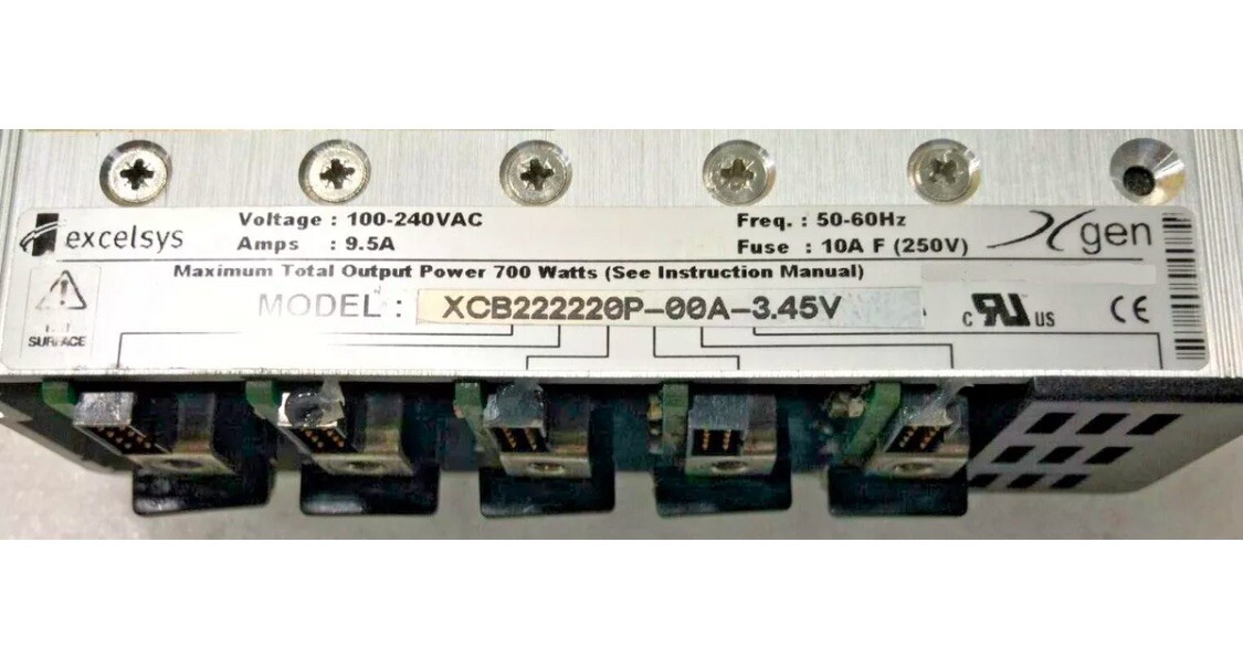 ✅ EXCELSYS GEN XCB222220P 700W Power Supply XCB222220P-00A-3.45V