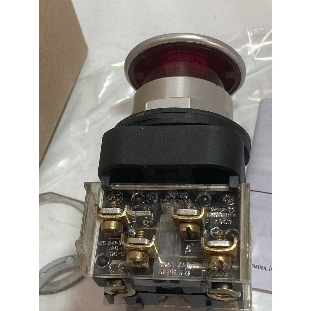 ALLEN BRADLEY 800T-FXQ24RA1 PH PULL 2 POSITION ILL RED 24VAC/DC US Free Tax