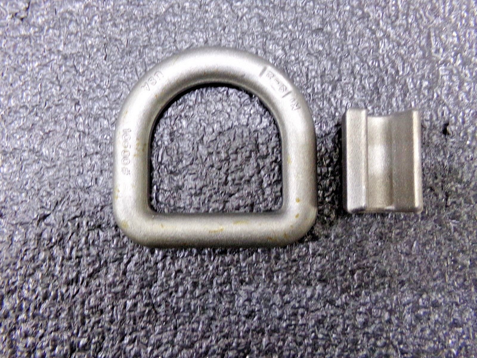 797/797/A 3/4X4.5X4.5 D-RING W/CLIP QIA (RC)