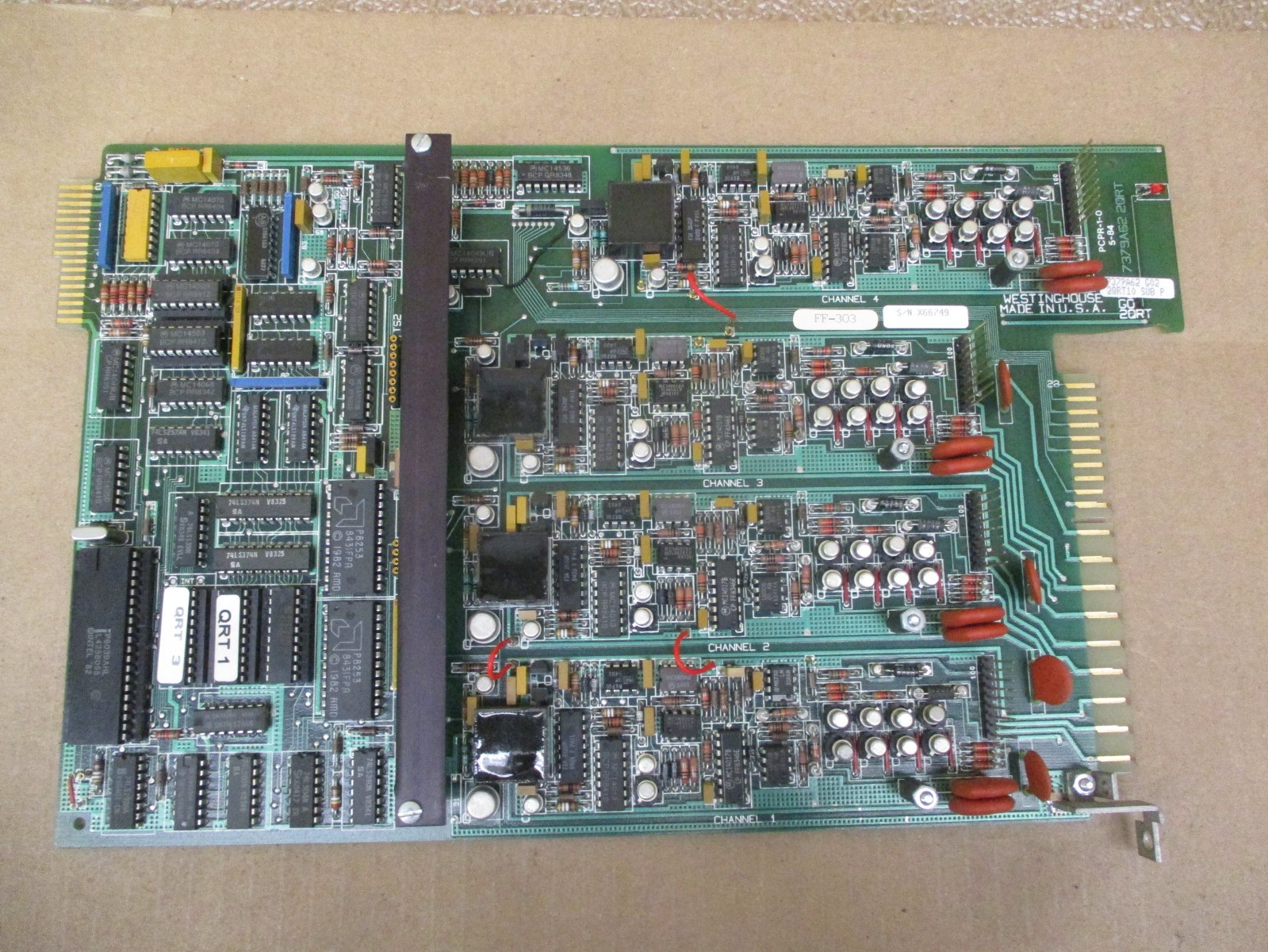 Westinghouse 7379A62G02 2QRT10 SUB P PCPR-1-0 53060HI