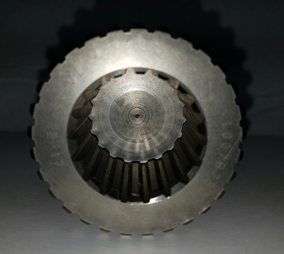 Steampunk 4″ Metal Gear Cog with Teeth Decorative Industrial Art Crafting 2 lbs