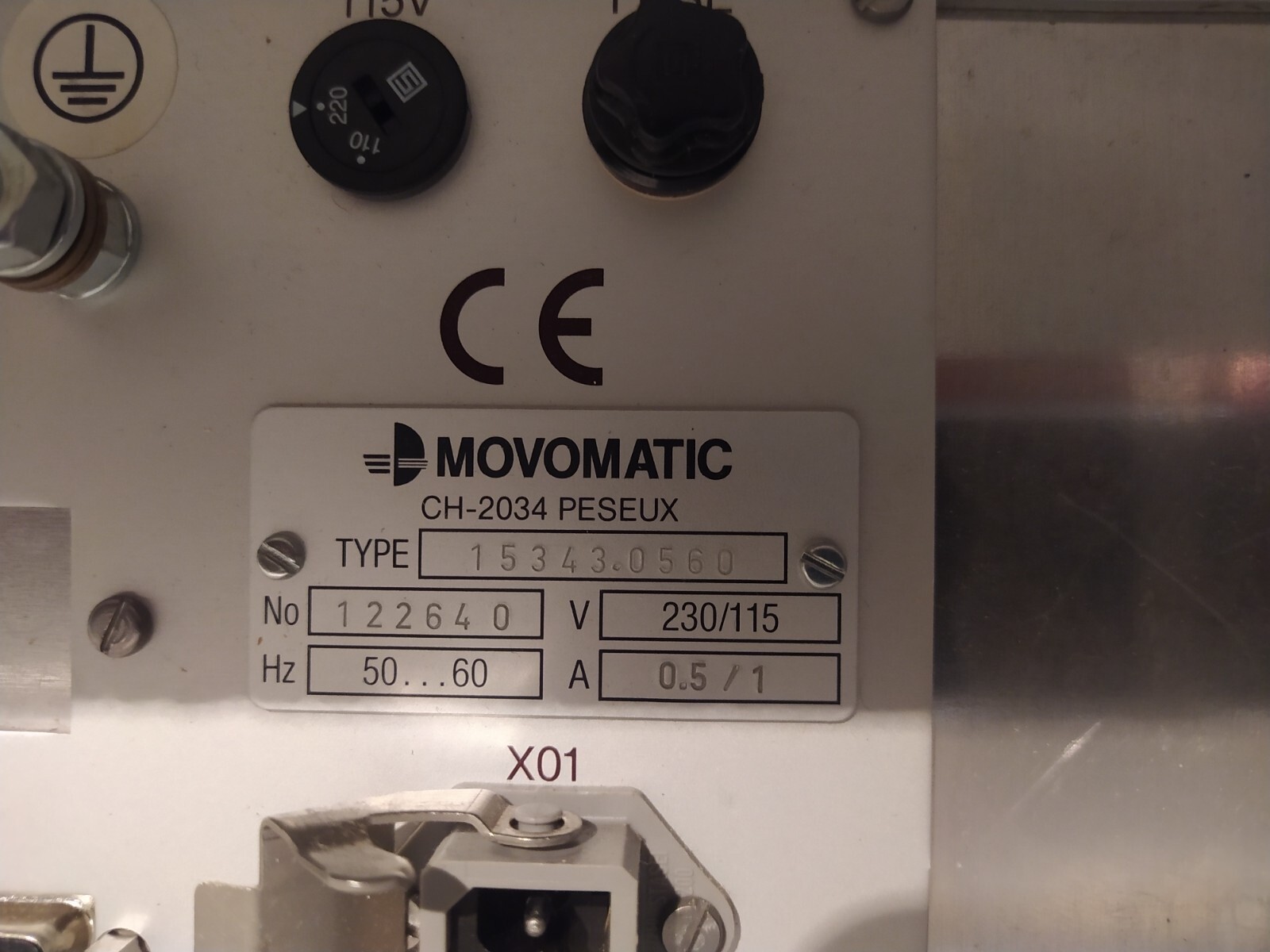 MOVOMATIC 15343.0560 TERMINAL [NEW]