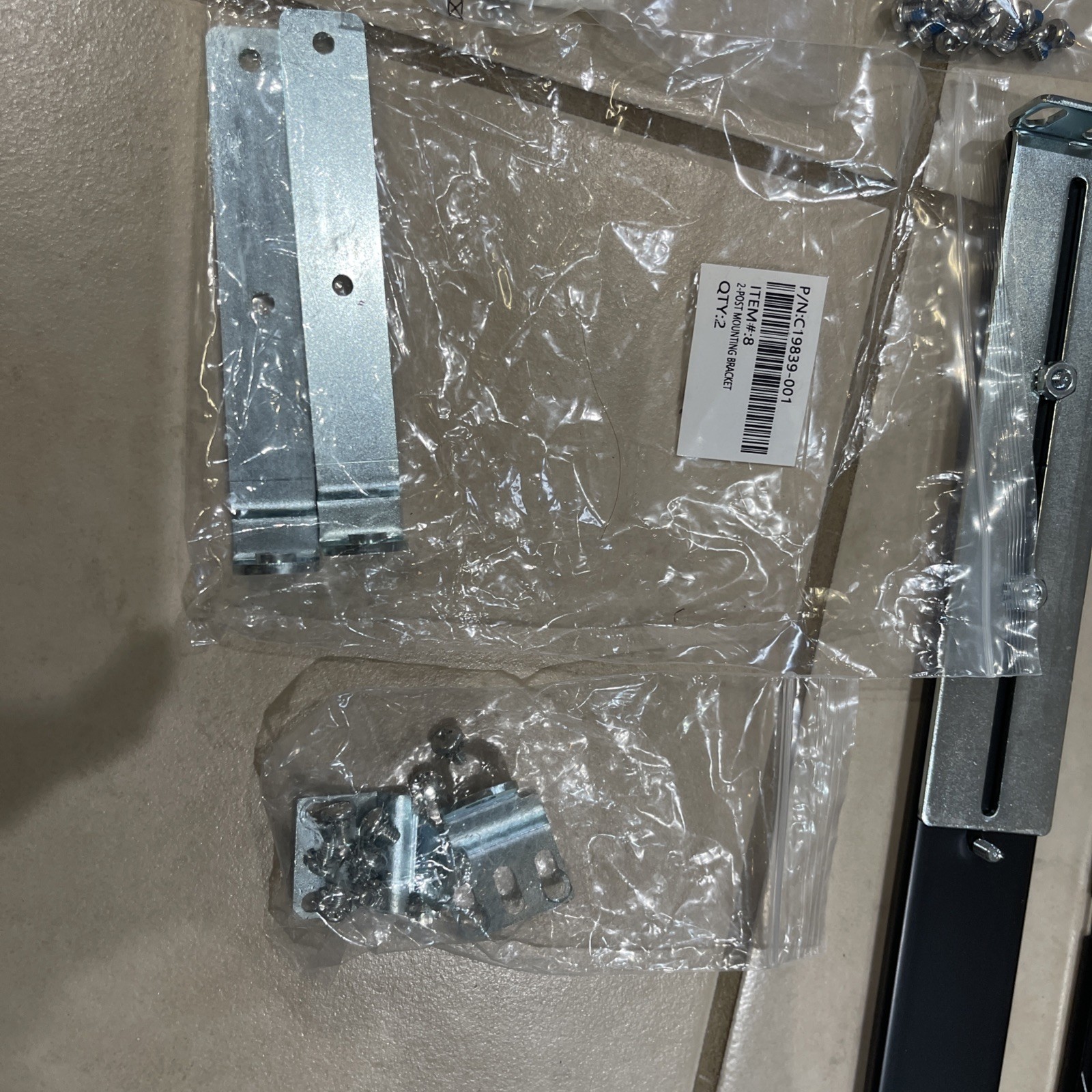 KONTRON -TMLPMOUNT51 – 4-post Rack Mounting Kit New Other