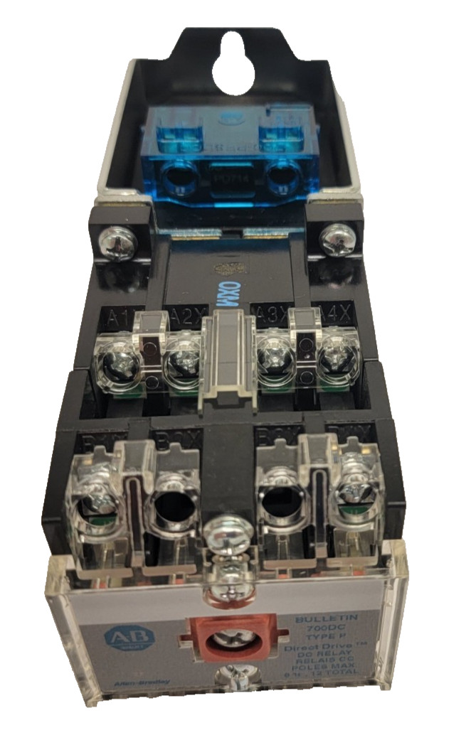 Allen Bradley Bulletin 700DC-P600Z24 Rail Mounted Relay, 6 NO