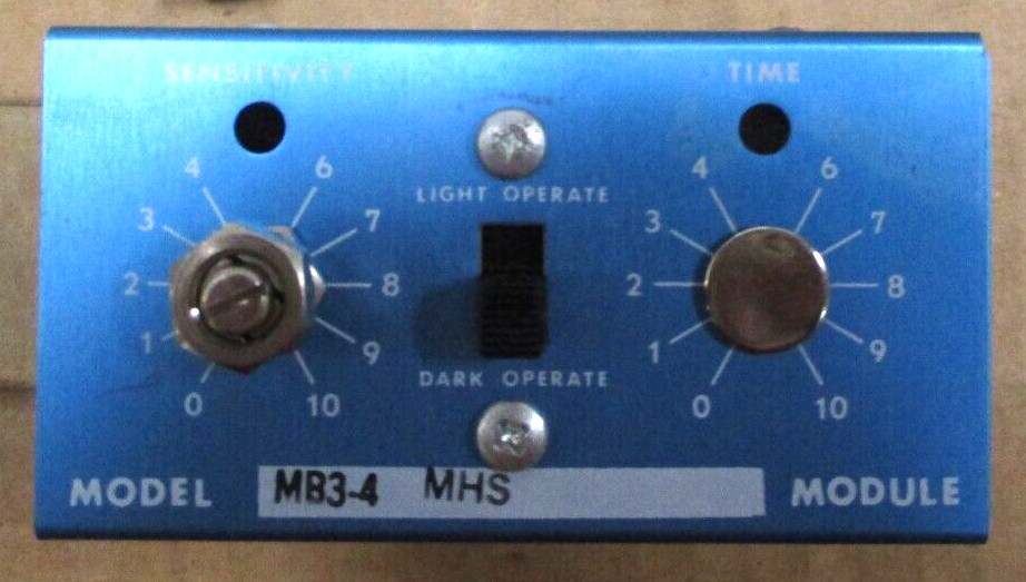Banner MB3-4 MHS Industrial Control Plug-In Module A7632AES