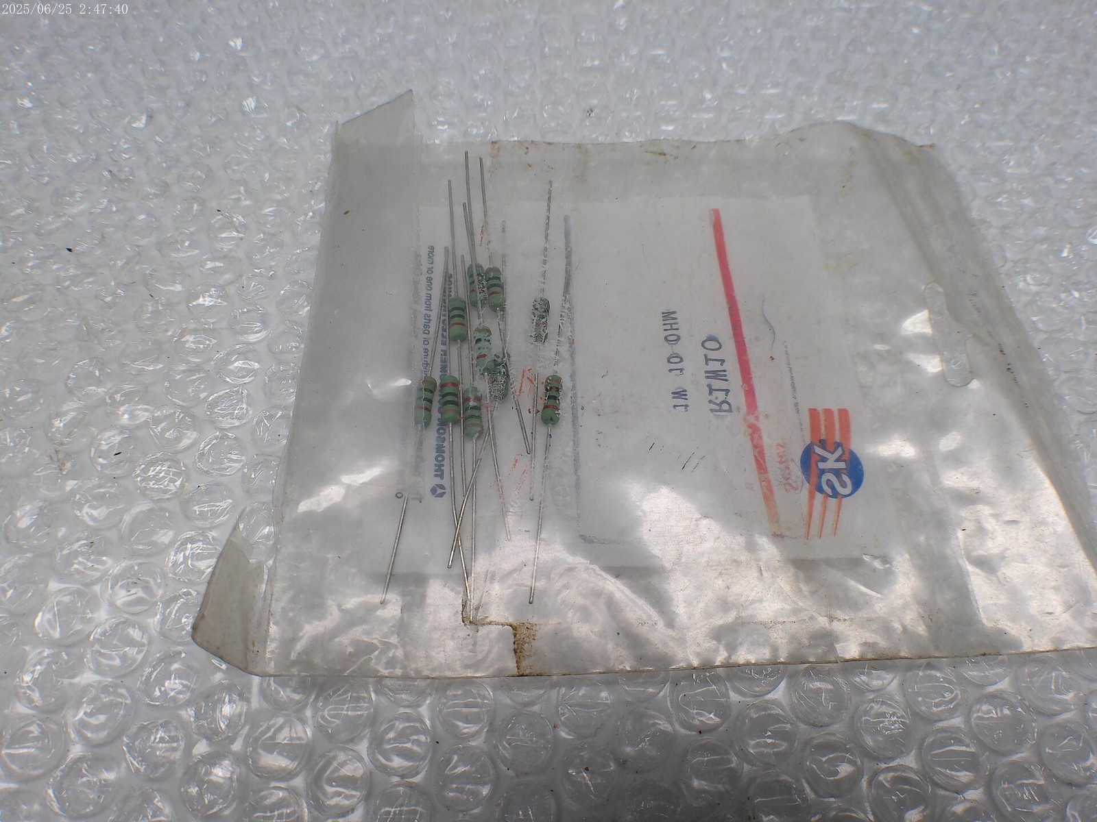THOMSON CONSUMER ELECTRONICS R1W10 RESISTOR PKG OF 10 NSMP
