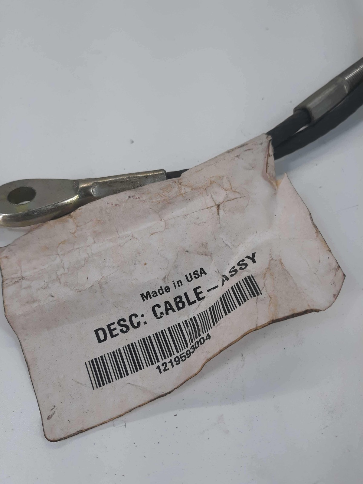 International 1219593004 Control Cable Assembly