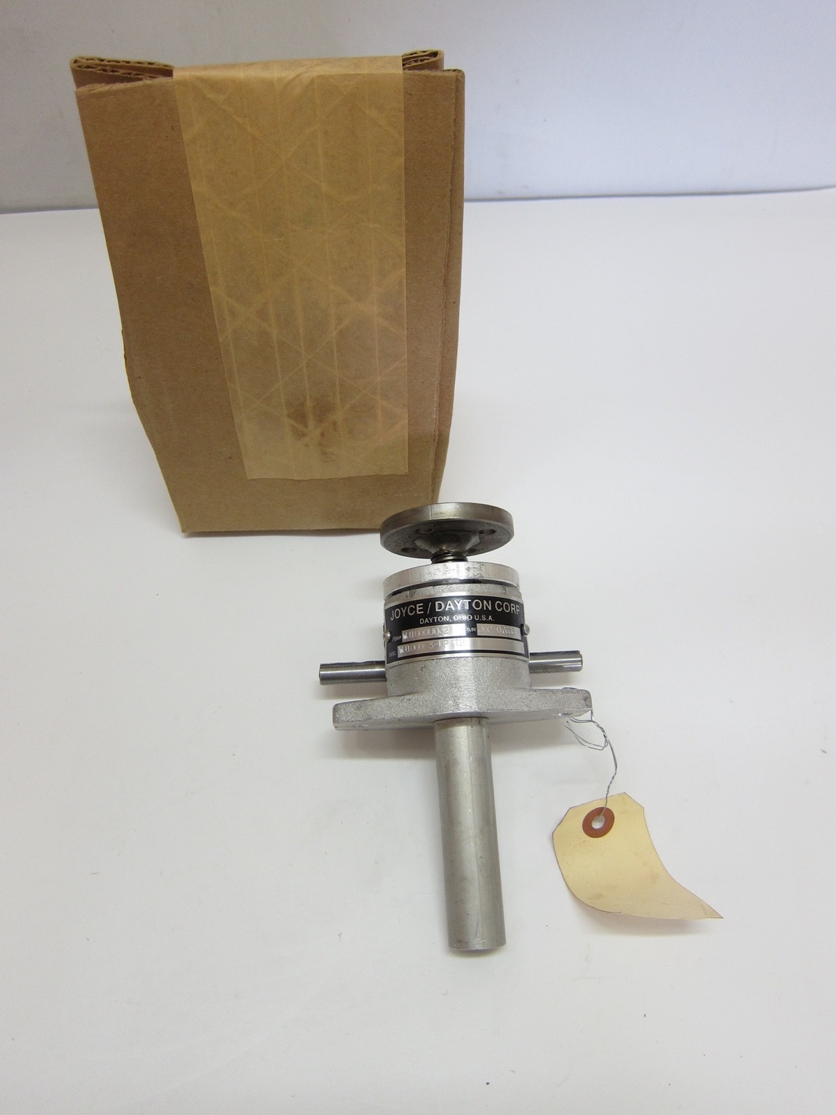 New Joyce Dayton WJ1000-3-UP-T2 1/2 Ton Capacity Mechanical Screw Actuator Worm 